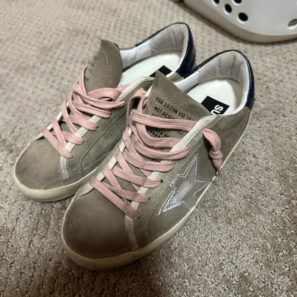 Authentic Super Star Golden Goose- Worn twice, Size 36, $300